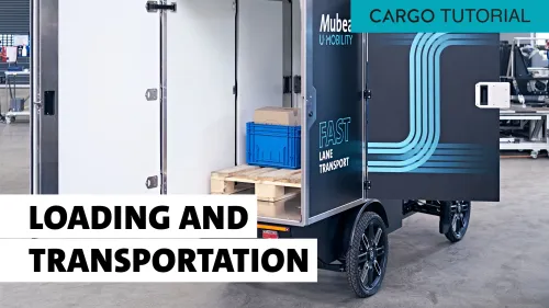 Loaded Cargo with open door from behind